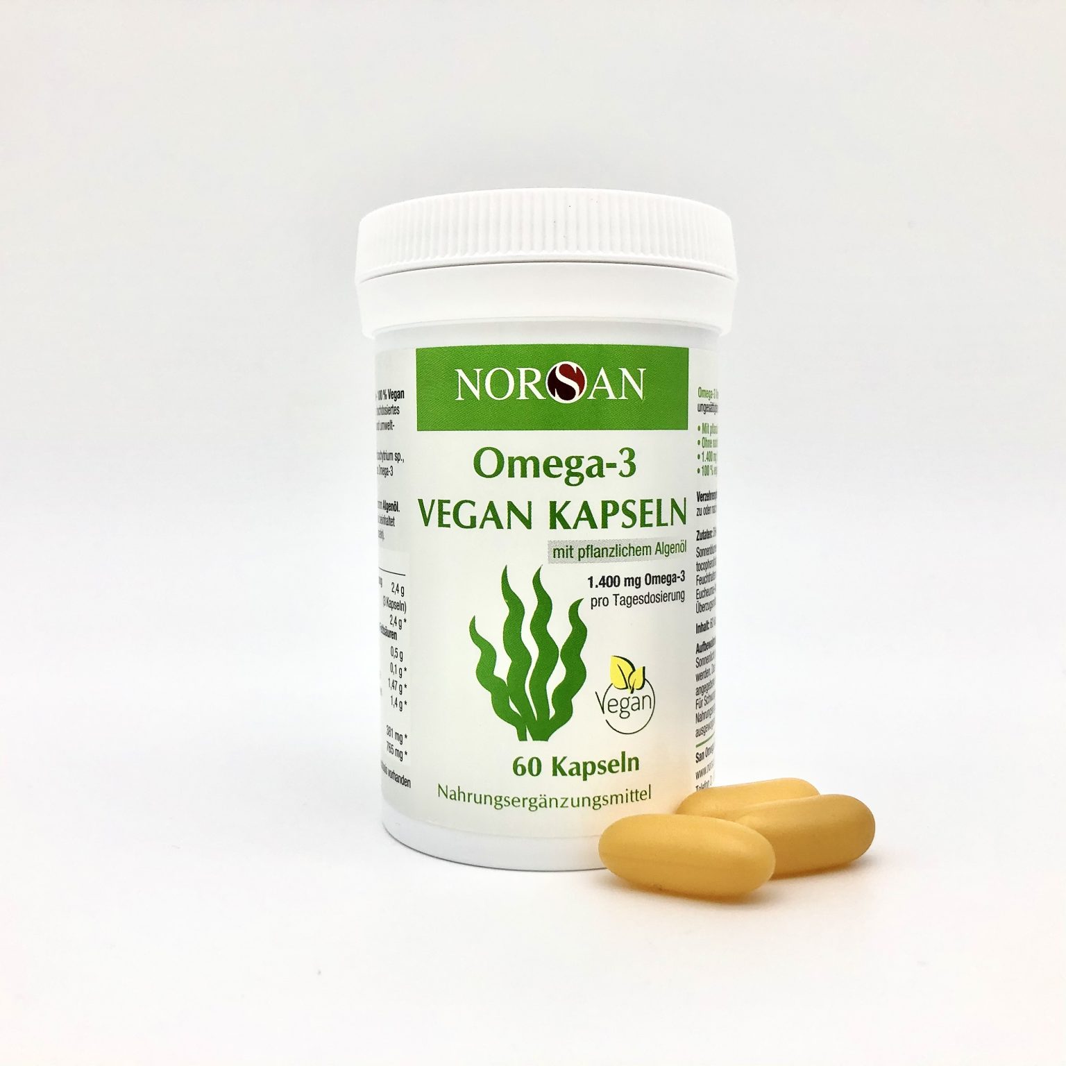 Omega3 Vegan Plus 150 ml Norsan piece of cake 🍰