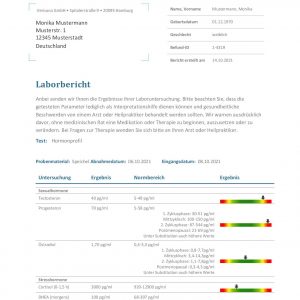 Hormonspeichel Labortest 1